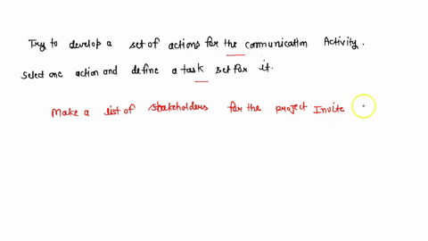try-to-develop-a-set-of-actions-for-the-communication-activity-select-one-action-and-define-a-task-set-for-it-73833
