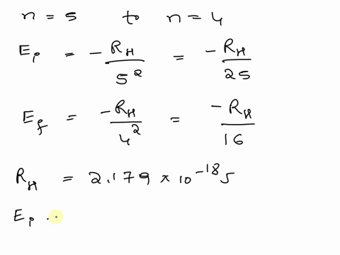 what-is-the-wavelength-of-the-electromagnetic-radiation-emitted-from-a-hydrogen-atom-when-the-electron-undergoes-the-transition-n-5-to-n-4-in-what-region-of-the-spectrum-does-this-line-occur-15825