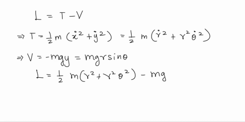 a-bead-of-mass-m-slides-on-a-uniformly-rotating-wire-in-a-force-free-two-dimensional-space-iine-a-bead-on-the-spoke-of-a-bicycle-wheel-if-the-origin-of-the-coordinates-is-chosen-at-the-cente-66677