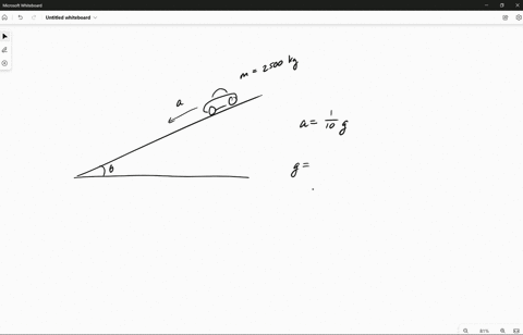 a-car-rolls-down-a-hill-with-a-slope-such-that-the-gravitational-pull-in-the-direction-of-motion-is-88844