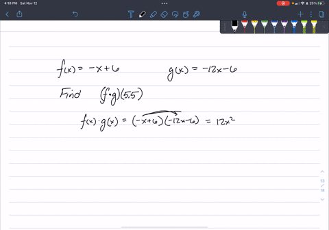 given-the-following-functions-find-and-simplify-fg55-fxgxx612x6-37821