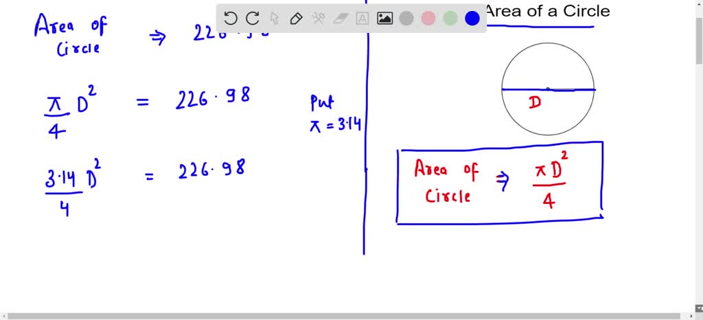 solved-find-the-diameter-of-a-circle-with-an-area-of-240-25-square