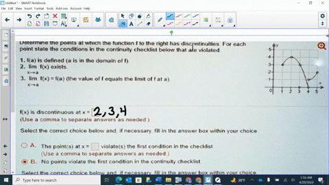 determine-the-points-at-which-the-function-f-to-the-right-has-discontinuities-for-each-point-state-the-conditions-in-the-continuity-checklist-below-that-ate-violated-1-fa-is-defined-a-is-in-13894