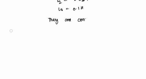 If the three inductors in question 5 were connected in...