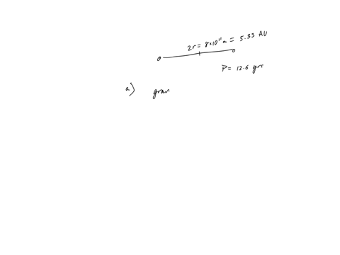 two-equal-mass-stars-maintain-a-constant-distance-apart-of-80-times-1011-m-and-revolve-about-a-point-17995