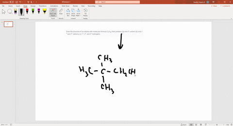 draw-the-structure-of-an-alkane-with-molecular-formula-c_7h_16-that-contains-a-one-4circ-carbon-b-on-38996
