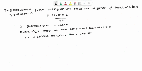 how-gravitational-force-cause-artificial-satellite-to-orbit-earth