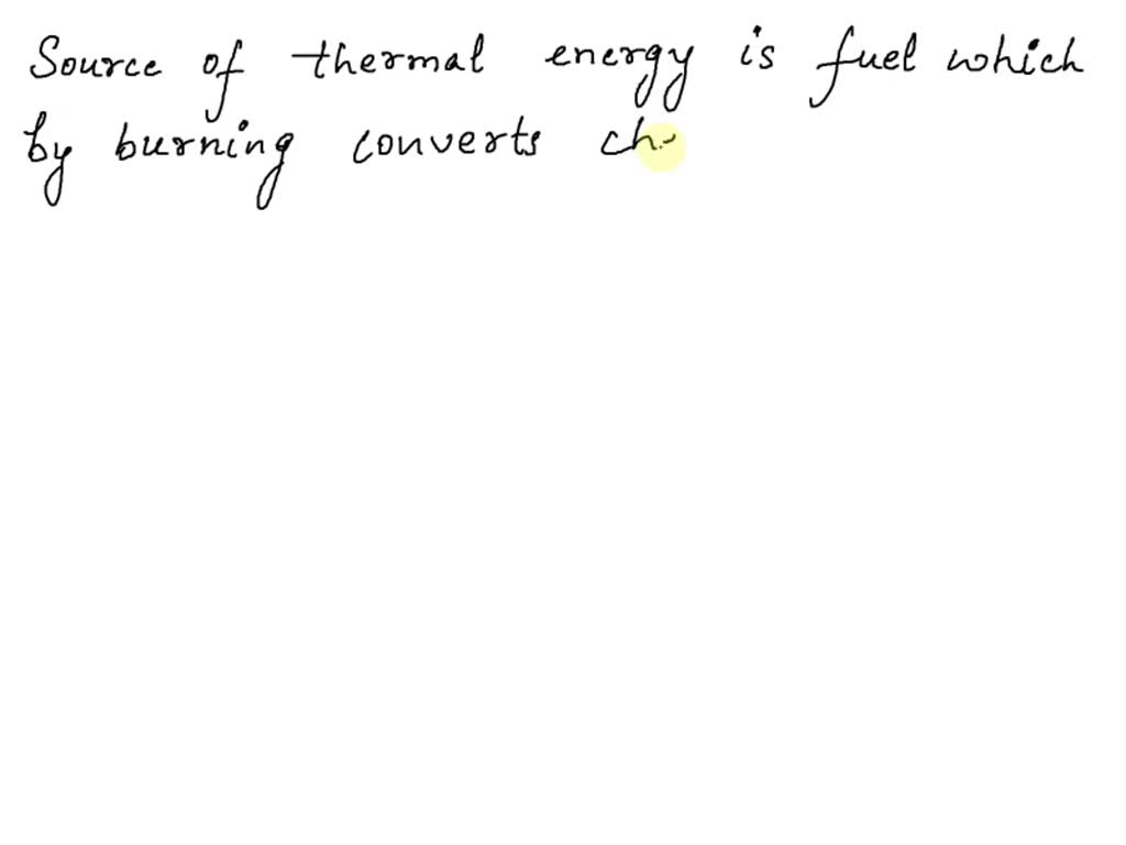 SOLVED What source of thermal energy does an internal combustion
