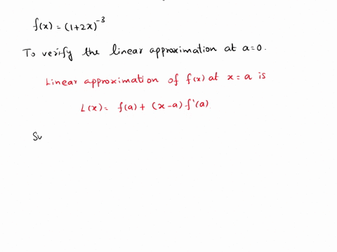verify-the-given-linear-approximation-at-a-0-then-use-graphing-calculator-or-computer-to-determine-the-values-of-x-for-which-the-linear-approximation-is-accurate-to-within-013-round-your-ans-89015
