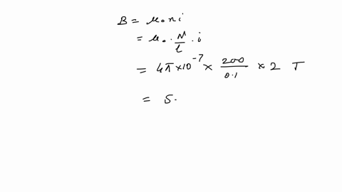 a-solenoid-is-10-cm-long-and-has-200-turns-if-a-current-i-2-a-flows-through-the-loops-find-the-magnetic-energy-density-inside-the-solenoid-if-the-radius-of-the-solenoid-is-05-cm-find-inducta-84892