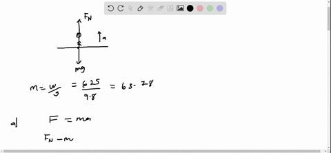you-walk-into-an-elevator-step-onto-a-scale-and-push-the-up-button-you-recall-that-your-normal-weight-is-625-n-draw-a-free-body-diagram-a-when-the-elevator-has-an-upward-acceleration-of-magnitude-25-2