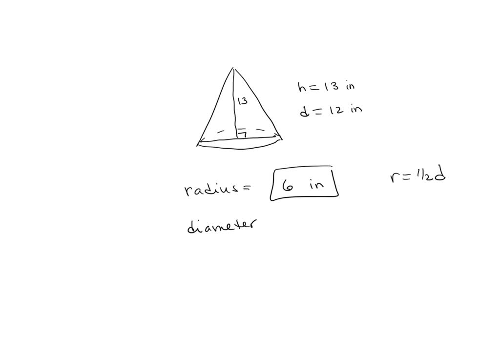 SOLVED The Formula For The Volume Of The Cone Is V 1 3 pi R 2 h solved-the-formula-for-the-volume-of-the-cone-is-v-1-3-pi-r-2-h