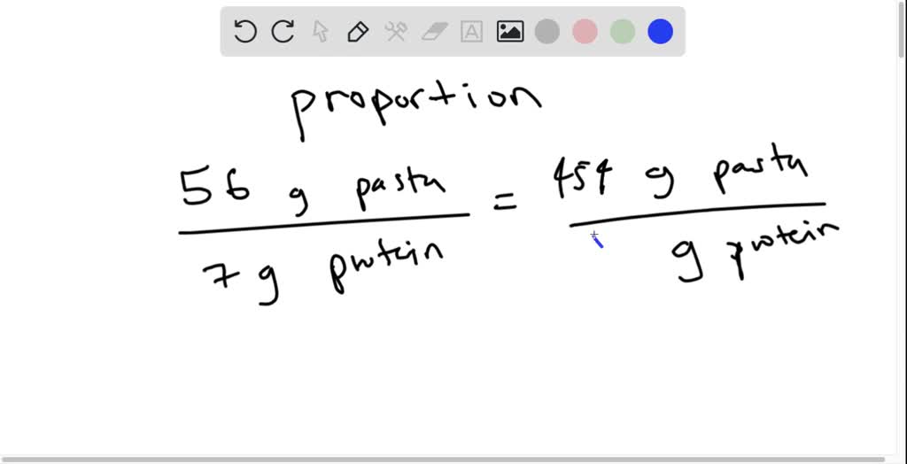 solved-if-a-56-gram-serving-of-pasta-contains-7-g-of-protein-how