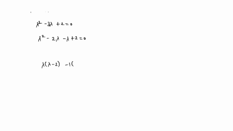 consider-the-following-system-of-differential-equations-dx-y0-dt-dy-2x-3y-0-dt-a-write-the-system-in-matrix-form-and-find-the-eigenvalues-and-eigenvectors-to-obtain-a-solution-in-the-form-c-06125