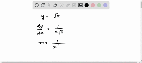 find-an-equation-of-the-tangent-line-to-the-curve-at-the-given-point-y-vx_-49-7-07134