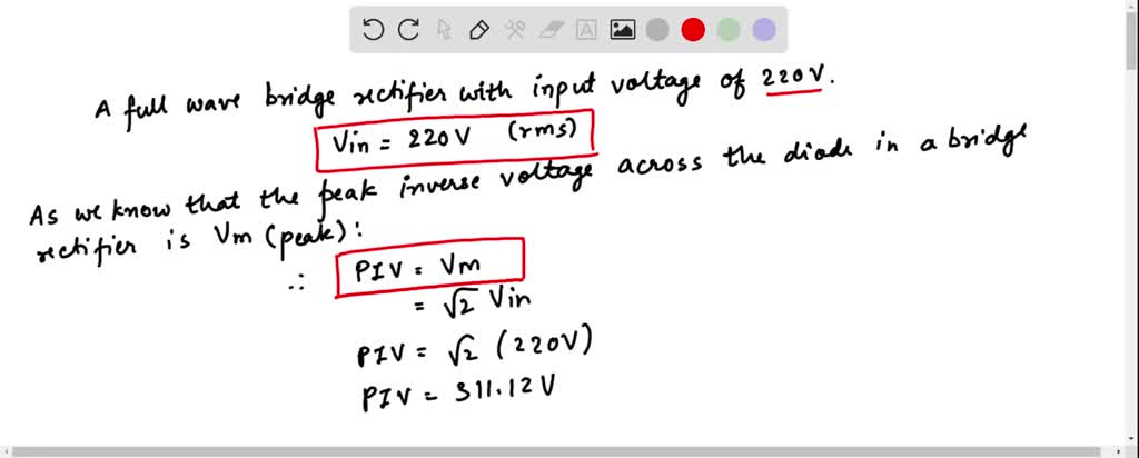 peak-inverse-voltage