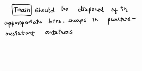 how-should-trash-sharps-broken-glass-biological-waste-and-chemical-waste-be-disposed-of-in-the-laboratory-15756