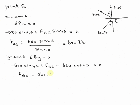 chapter-practice-problem-403-calculate-the-forces-in-members-ac-ad-and-de-for-the-loaded-truss-restraining-link-bc-is-horizontal-forces-are-positive-in-tension-_-negative-if-in-compression-6-68501
