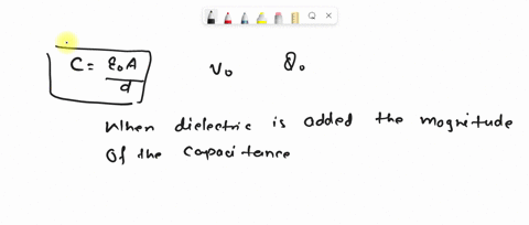 a-parallel-plate-capacitor-of-capacitance-co-has-plates-of-area-a-with-separation-d-between-them-when-it-is-connected-to-a-battery-of-voltage-vo-it-has-charge-of-magnitude-qo-on-its-plates-i-52863