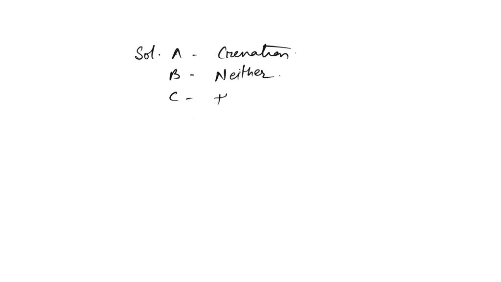 SOLVED: A red blood cell is placed into each of the following solutions
