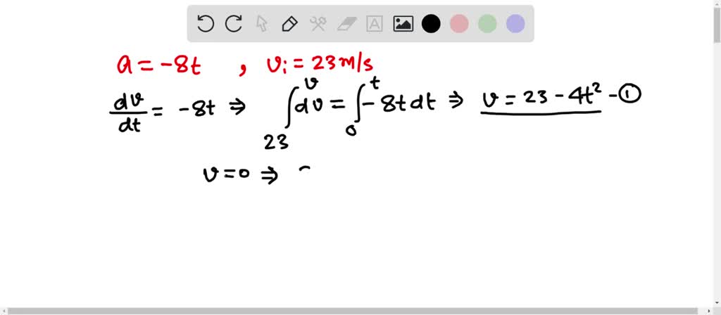 SOLVED: A sphere is fired downwards into a medium with an initial speed ...