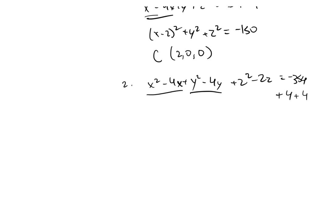 solved-match-the-equations-of-the-spheres-with-one-of-the-graphs-below