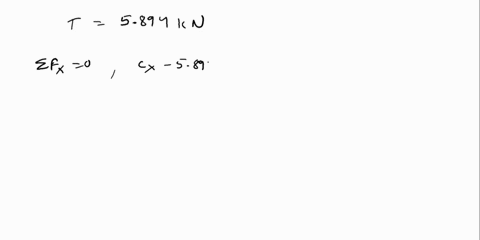 2draw-the-free-body-diagram-of-the-truss-that-is-supported-by-the-cable-ab-and-pin-c-draw-the-free-body-diagram-of-cable-abdetermine-the-equations-of-static-equilibrium-for-the-truss-determi-56677