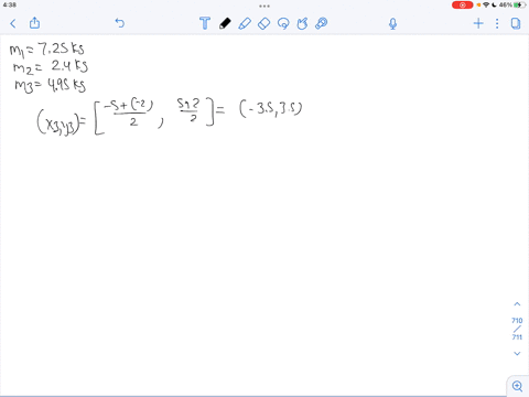 the-figure-below-shows-three-uniform-objects-a-rod-with-m1-725-kg-a-right-triangle-with-m2-240-kg-and-a-square-with-m3-495-kg_-their-coordinates-in-meters-are-given-determine-the-center-of-g-77533