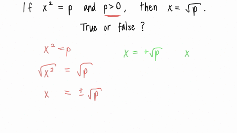 is-the-following-statement-true-or-false-ix2p-and-p-0-then-x-yp-choose-the-correct-answer-below-0-a-the-statement-is-false-because-if-x2-p-and-p-0-then-x-p-or-p-the-statement-is-false-becaus-97191