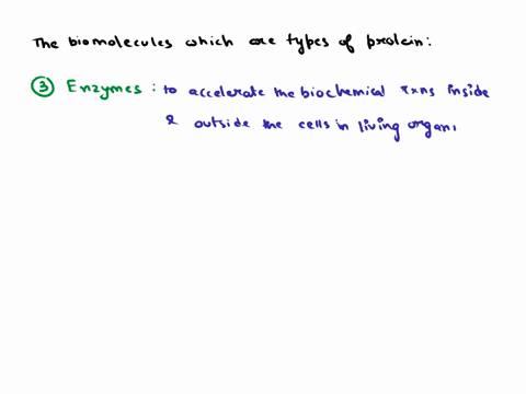 which-of-the-biomolecules-are-types-of-protein-1-cellulose-2-dna-3-enzymes-4-lipids-5-myosin-11445
