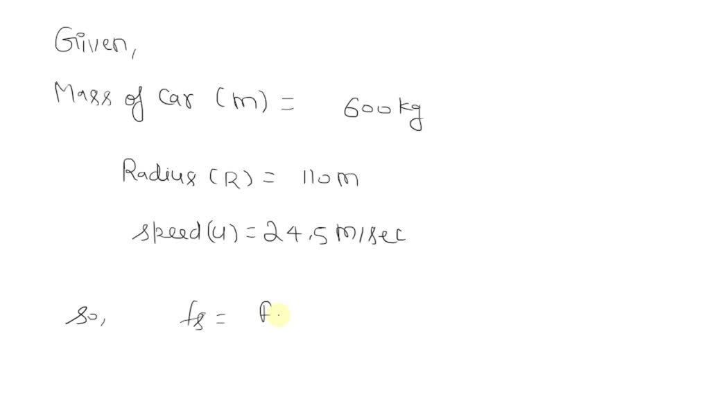 solved-a-600-kg-car-is-going-around-a-banked-curve-with-a-radius-of