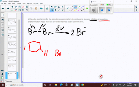write-out-a-mechanism-for-the-radical-monobromination-of-cyclohexane-showing-initiation-propagation-92026