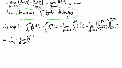 c-for-which-values-of-the-constant-p-does-the-integral-int_1infty-frac1tp-d-t-converge-explain-hint-you-will-need-to-consider-three-cases