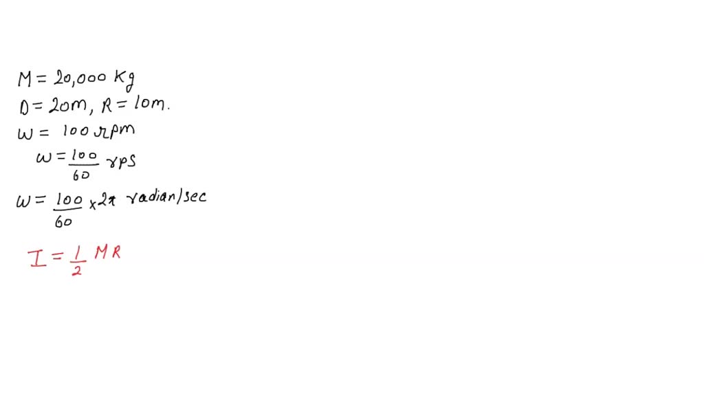 SOLVED Flywheel Flywheels, which are simply large rotating disks