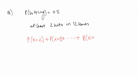 s-62-a-baseball-player-has-a-50-chance-of-hitting-the-ball-each-time-at-bat-with-succesive-times-at-bat-being-independent-calculate-the-probability-that-he-gets-at-least-2-hits-in-12-times-a-83672