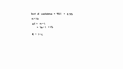find-the-t-value-find-the-critical-mathrmt-value-that-corresponds-to-95-confidence-and-mathrmn16-a-1753-b-2947-c-2131-d-2602