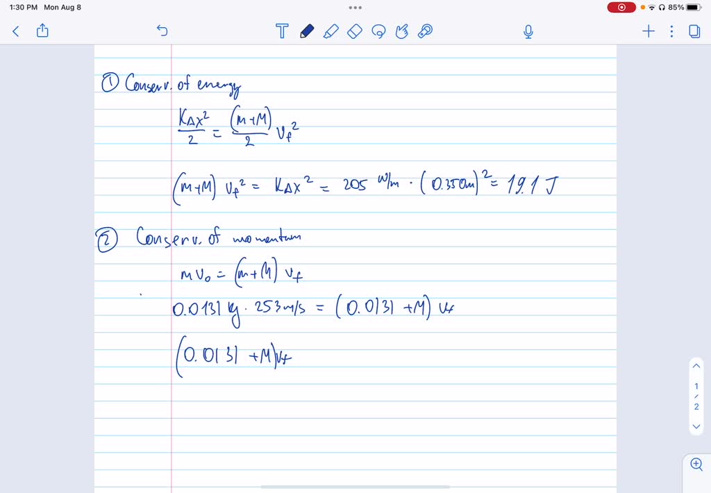 SOLVED: A Bullet With A Mass ?b=13.1 G Is Fired Into A Block Of Wood At ...