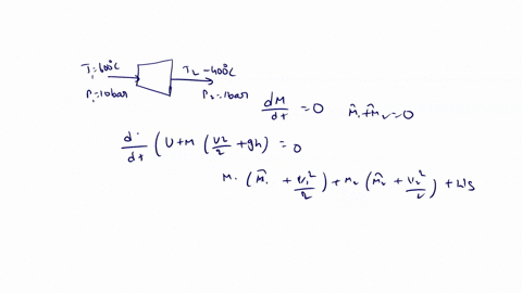 an-adiabatic-steady-state-turbine-is-being-designed-to-serve-as-an-energy-source-for-a-small-electrical-generator-the-inlet-to-the-turbine-is-steam-at-600-c-and-10-bar-with-a-mass-flow-rate-09203