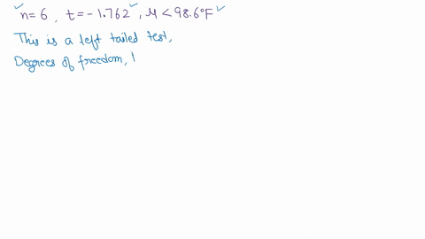 use-technology-to-find-the-p-value-for-the-hypothesis-test-described-below-the-claim-is-that-for-12-am-body-temperatures-the-mean-is-986f-the-sample-size-is-n-8-and-the-test-statistic-is-t-2-68809
