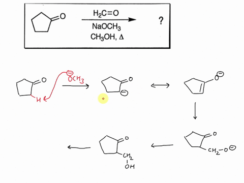 9-what-major-product-would-you-expect-from-the-following-reaction-hzc-0-naoch3-ch3oh-4-a-b-ch2-ch3-oh-c-d-och3-chz-18967