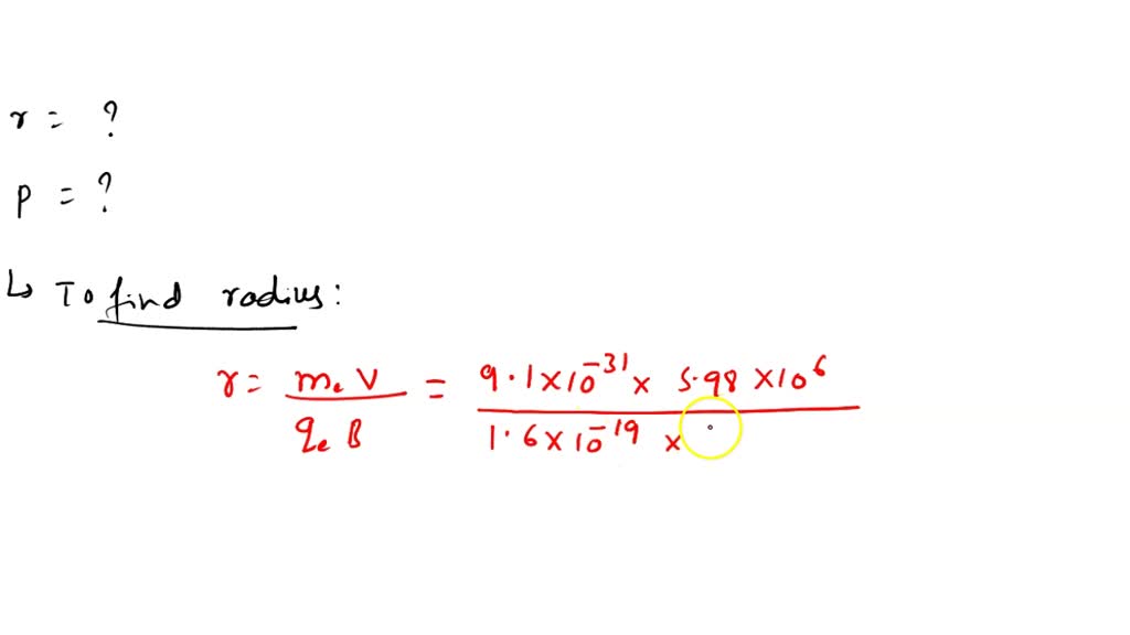 SOLVED The uniform 53.3 mT field in the picture below points