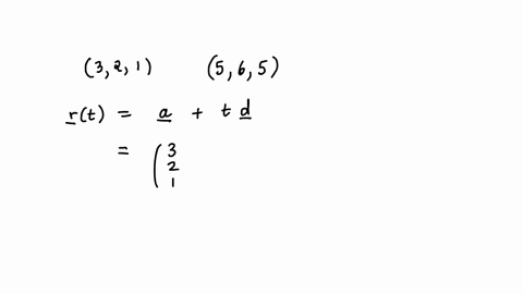 find-the-vector-parametrization-rof-the-line-that-passes-through-the-points321-and565-give-your-answer-in-the-formexpress-numbers-in-exact-formuse-symbolic-notation-and-fractions-where-neede-91496
