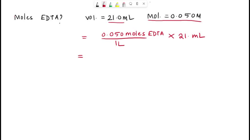 SOLVED: A Titration Was Performed To Standardize An EDTA, 44% OFF