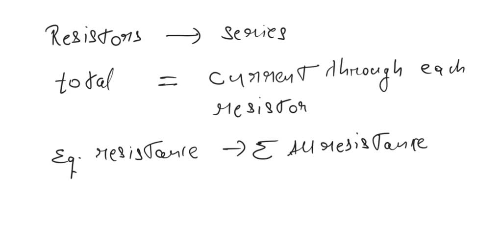SOLVED 5) Consider three resistors with unequal resistances connected