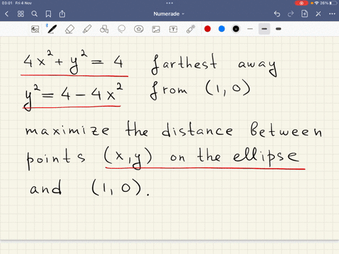 find-the-points-on-the-ellipse-4x2-y2-4-that-are-farthest-away-from-the-point-1-0-xy-smaller-y-value-xy-larger-y-value-97118