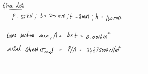 a-short-column-with-a-wide-flange-shape-is-subjected-to-a-compressive-load-that-produces-a-resultant-force-p-541-kn-acting-at-the-midpoint-of-one-flange-see-figure-p-55-kn-cover-plate-120-mm-70171
