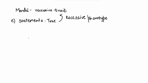 mendel-found-that-the-organisms-expressing-a-recessive-trait-a-were-pure-breedingb-appeared-in-the-second-generation-of-a-cross-between-two-parents-with-contrasting-traits-c-all-of-these-are-96893