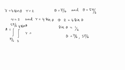 9-find-the-area-of-the-region-that-lies-inside-the-polar-curve-r-4sin-and-cutside-the-polar-curve-r-2-sketch-the-curves-and-shade-the-region-03996