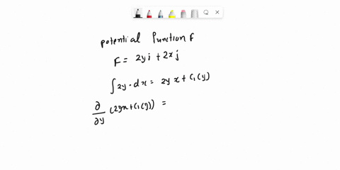 evaluate-dr-using-the-fundamental-theorem-of-line-integrals-use-computer-algebra-system-to-verify-your-results-2yi-2xj-dr-c-smooth-curve-from-0-0-to-2-8-35476