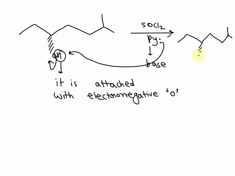 draw-the-products-of-the-two-step-reaction-sequence-shown-below-use-wedge-and-dash-bonds-to-indicate-stereochemistry-where-appropriate-ignore-inorganic-byproducts-soclz-pyridine-88197